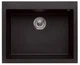Кухонная мойка Elleci Q 105 On Top Black K86 - изображение 1