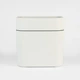 Відро для сміття без кришки MVM BIN-24 10L WHITE/GRAY - зображення 1