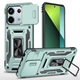 Ударопрочный чехол Camshield Army Ring для Xiaomi Redmi Note 13 4G Зеленый / Light Green Без бренда - изображение 1
