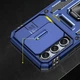Ударопрочный чехол Camshield Army Ring для Samsung Galaxy A35 / A55 Синий / Navy Без бренда - изображение 6