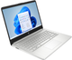 Ноутбук 14" HP 14s-dq2000sf Intel Core i3-1115G4 RAM 4GB SSD 256GB 10час батарея Win11 (UKR) - изображение 2