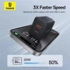 Сетевое зарядное устройство Baseus Compact Quick Charger 20W два порти USB-A USB Type-C EU Быстрая зарядка Power Delivery 3.0 Quick Charge 3.0 Black CCXJ-B01 - изображение 8