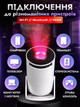 Портативний міні проектор SMART 4K Projector Ultra HD до 30 дюймів, HDMI-сумісний, повна підтримка та iOS , Bluetooth 5.0, Wi-Fi 6, мультимедійний домашній кінотеатр - зображення 2