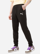 Спортивні штани чоловічі Puma Ess Logo Pants Tr Cl 58671651 XL Чорні (4063697302235) - зображення 1