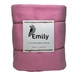 Плед Emily Сomfort флисовый 150х210 см розовый (94037227) - изображение 8