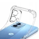 Чехол Fiji Proof для Motorola E14 прозрачный бампер с усиленными бортами Transparent - изображение 2