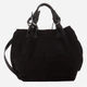 Сумка женская из натуральной кожи ARTiS Bags 985 замш/4620 Черная - изображение 1