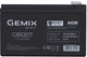 Аккумуляторная батарея Gemix GB1207 12V 7Ah - изображение 1