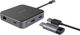 Hub USB Acer USB-C > HDMI/DP/2xUSB-A3.2/USB-C/RJ45/mini-jack 0.15 m Black (HP.DSCAB.013) - obraz 3