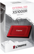 SSD диск Kingston XS1000 Portable 1000GB USB 3.2 Gen 2 Red (SXS1000R/1000G) - зображення 6