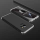 Чохол GKK 360 для Samsung S9 Plus / G965 бампер накладка Black-Silver - зображення 1