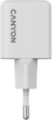 Сетевое зарядное устройство Canyon GaN CU20AC USB Type-A QC4.0 18W Type-C PD 20W White (CNS-CUW20AC) - изображение 5
