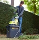 Садовий подрібнювач акумуляторний Ryobi RY36SHX40-0 Max Power 36 В, 40 мм, 55 л, 18 кг (без АКБ та ЗП) (5133005451) - зображення 7