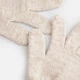 Детские зимние вязаные перчатки для девочек Coccodrillo Accessories Winter Girl ZC4360302AWG-002 L Бежевые (5904986428771) - изображение 2