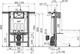 Скрытая система инсталляции Alca Plast AM101/850 Sadromodul - изображение 2