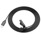 Мікрофон петличний Borofone BFK11 Elegant lavalier Lightning (2m) (Black) (207523) - зображення 4