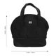 Дорожня сумка для мам Travel bag BLACK сумка-холодильник для мам з термо-підкладкою для пляшечок 045k - зображення 7