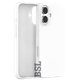 Силиконовый чехол для iPhone 16 Fruct Silicon Case Full Cover White - изображение 1