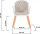Стільчик для годування Kinderkraft Sienna Gray (5902533915125) - зображення 10