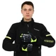 Моторукавички MADMOTOR MT-21 (поліестер, super fabric, TPU, розмір L, колір чорний-жовтий) - зображення 14