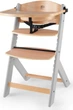 Krzesełko do karmienia Kinderkraft Enock Gray Wood KKKENOCGRY0000 (5902533915095) - obraz 2