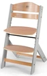 Krzesełko do karmienia Kinderkraft Enock Gray Wood KKKENOCGRY0000 (5902533915095) - obraz 4