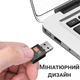 Високошвидкісний двохдіапазонний зовнішній USB Wi-Fi адаптер 600Mbps AC600 2.4/5GHz Wifi - зображення 3