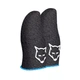 Игровые напальчники для телефона и пабг Sarawolf V1 Черные с синим c нейлоном 1 пара. Киберспортивные геймерские напальчники для игры на сенсорных экранов в PUBG, Standoff 2 - изображение 1