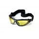 Захисні окуляри фотохромні Global Vision Shorty Photochromic (yellow) Anti-Fog, жовті (230045) - зображення 3