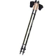 Палиці для трекінгу та скандинавськой ходьби PowerPlay 9105 Sisu Black/Gold 80-135 см (пара) - зображення 2