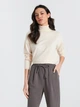 Жіночі штани Fashion 157390-DG 44 Сірий - зображення 5