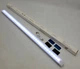 Аккумуляторная LED лампа 4W с датчиком движения и регулировкой яркости светильник с магнитами фонарь 50см универсальная подсветка UKC холодный свет - изображение 4