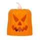 Святкове прикраса декор Halloween електрична свічка Гарбуз 7 см 19134-007 - зображення 1