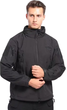 Водонепроницаемая тактическая куртка SOFTSHELL с флисом Solve Black KT6000801 размер XL - изображение 1