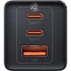 Сетевое зарядное устройство Baseus GaN5 Pro Fast Charger 2C+U 65W + Cable USB-C Black (CCGP120201) [98870] - изображение 5