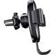 Автодержатель с беспроводной зарядкой Baseus Wireless Charger Gravity Car Mount Black (WXYL-01) [85328] - изображение 4