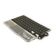 Клавиатура беспроводная YT-K333, раскладная, 78 клавиш, Touchpad, (Eng / Pyc), 2.4G, встроенный акккум, 245x165mm, Black/Transparent, Box - изображение 3