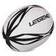Мяч для регби Legend 3298 размер №4 White-Black - изображение 2