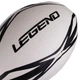 Мяч для регби Legend 3299 размер №3 White-Black - изображение 5