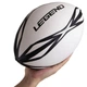 Мяч для регби Legend 3299 размер №3 White-Black - изображение 6