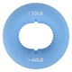 Эспандер кистевой кольцо с двойной нагрузкой SP-Sport 0651 нагрузка 30-40LB Blue - изображение 1