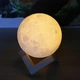 Нічник 3D світильник місяць Moon Touch Control 15 см, 5 режимів - зображення 5