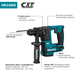 Дриль ударний Makita HR166DSMJ (088381838412) - зображення 5