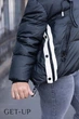 Зимняя женская короткая oversize куртка YIMOSIS L черная 116152 - изображение 5