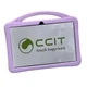 Планшет дитячий CCIT KT5 MAX, що розвиває із захистом для очей чохлом та канцелярським набором Фіолетовий - зображення 1