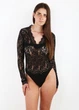 Боди женский GUESS XS Черный (GDG-w74h11wa690-Black) - изображение 1