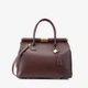 Сумка жіноча шкіряна саквояж середня Regina Notte Travel bag 3201 Бордовий - зображення 1