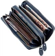 Женский кошелек кожаный ST Leather Accessories 18869 Синий - изображение 3