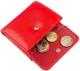 Кошелек кожаный ST Leather Accessories 18918 Красный - изображение 5