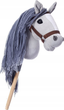 Koń na kiju Tootiny Hobby Horse HoppiHorse A4 Szary (5907630902061) - obraz 1